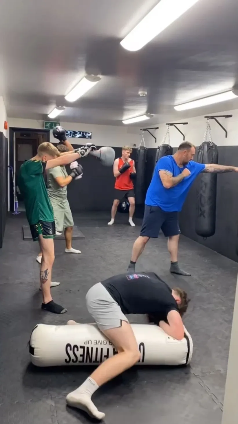Training at Stewart Martial Arts & Fitness