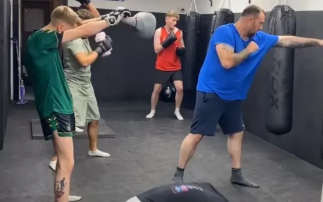 Men training at Stewart Martial Arts & Fitness