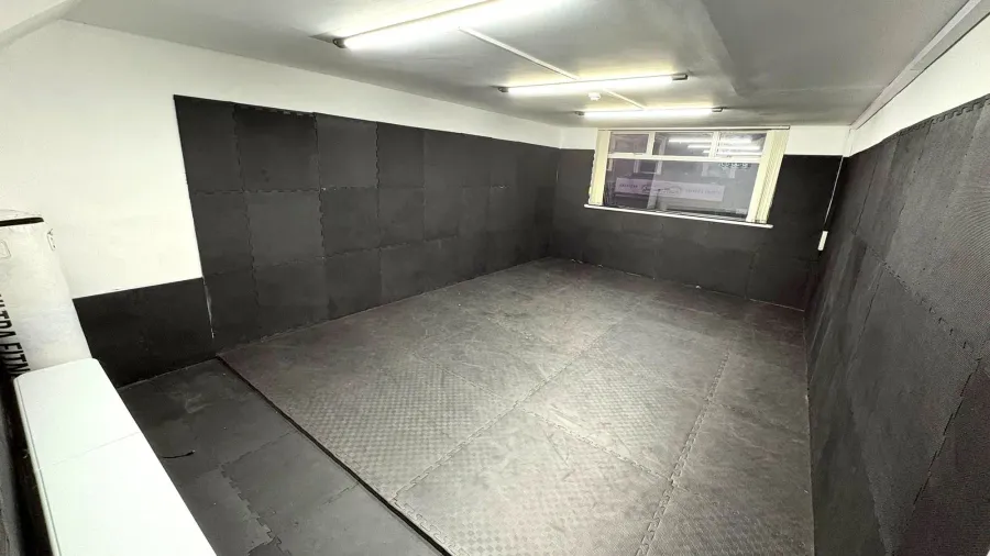 Additional matted training space